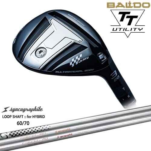 【OVDカスタム】BALDO 2024 TT UTILITY ユーティリティ[UT]バルドBALDO LOOP SHAFT：：for HYBRID 60/70 川崎春花プロ シンカグラファイト その1