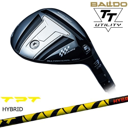 【OVDカスタム】BALDO 2024 TT UTILITY ユーティリティ[UT]バルドBALDO TPT GOLF ハイブリッドシャフト