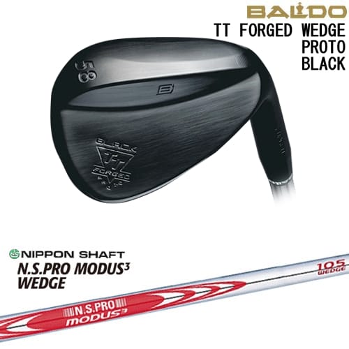 OVDBALDO TT FORGED WEDGE PROTO BLACK å[WD]ХBALDO N.S.PRO MO...