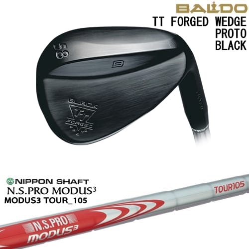 OVDBALDO TT FORGED WEDGE PROTO BLACK å[WD]ХBALDO N.S.PRO MO...