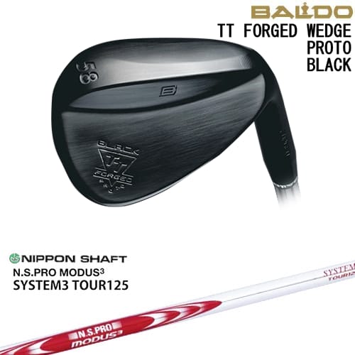 OVDBALDO TT FORGED WEDGE PROTO BLACK å[WD]ХBALDO N.S.PRO MO...