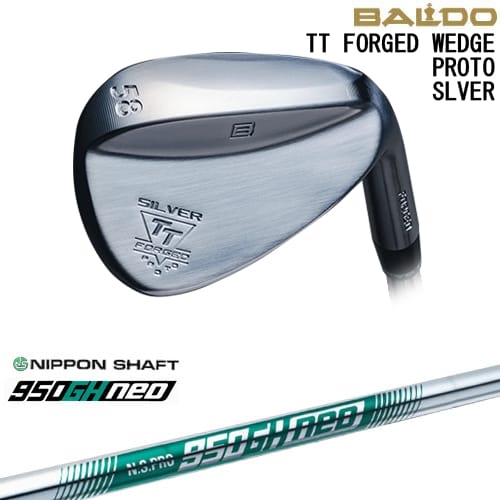 【OVDカスタム】BALDO TT FORGED WEDGE PROTO SILVER ウェッジ[WD]バルドBALDO N.S.PRO 950GH neo 日本シャフト