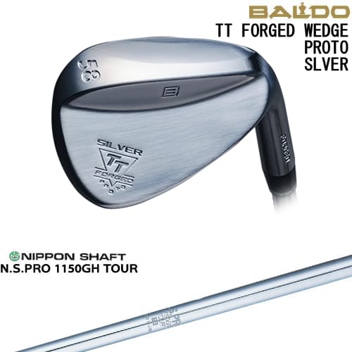 【OVDカスタム】BALDO TT FORGED WEDGE PROTO SILVER ウェッジ[WD]バルドBALDO N.S.PRO 1150GH TOUR 日本シャフト