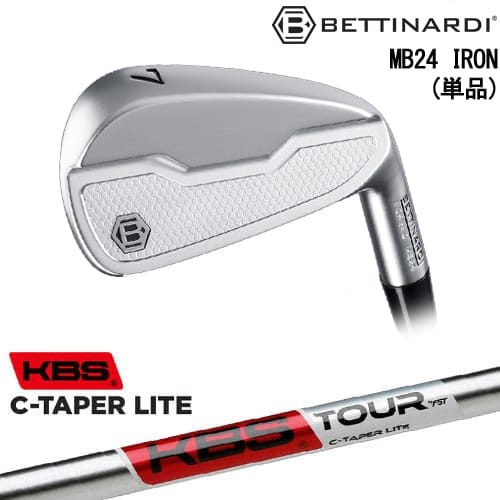 【OVDカスタム】MB24 IRON マッスルバック アイアン単品(4I/5I)[IR]ベティナルディBETTINARDI KBS C-TAPER LITE シーテーパー ライト