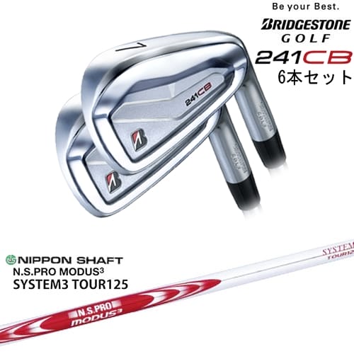 241CB IRON 6set(5I-PW)[5P]֥¥ȥBRIDGESTONE N.S.PRO MODUS3 SYSTEM...