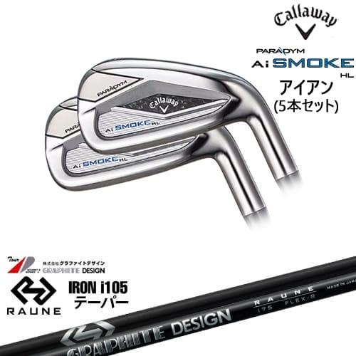 OVDPARADYM Ai SMOKE HL 5set(6I-PW) JPǥ[6P]CALLAWAY RAUNE IRON i105(ơѡ)饦 եȥǥ