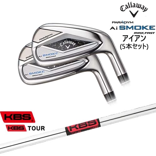 OVDPARADYM Ai SMOKE MAX FAST 5set(6I-PW) JPǥ[6P]CALLAWAY KBS TOUR