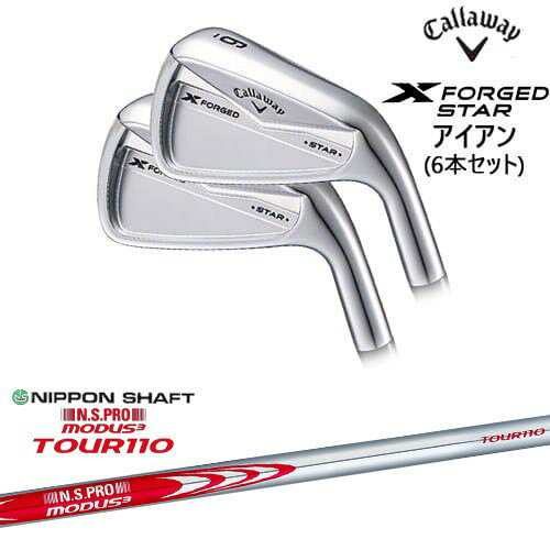 X FORGED STAR IRON 2024ǯǥ 6set(5I-PW)[5P]CALLAWAY N.S.PRO...