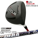 HARAKEN DOCUS DCD711 WINGED-D ドライバー DERA MAX GOLF SHAFT 虹デラ 08 デラマックス