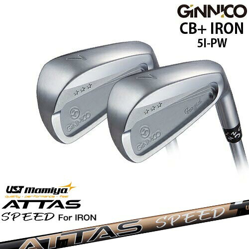 ڹ˼GINNICO ˥ CB+ IRON  6set[5P]󥹥ݡEON_SPORTS ATTAS SPEED IR å...