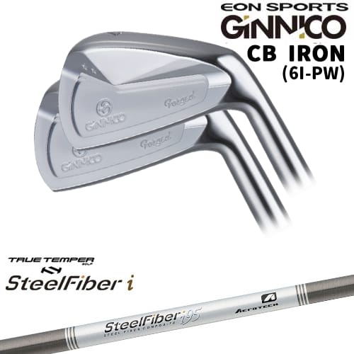 【OVDカスタム】GINNICO ジニコ CB IRON アイアン5本set(6I-PW)[6P]イオンスポーツEON_SPORTS スチール..