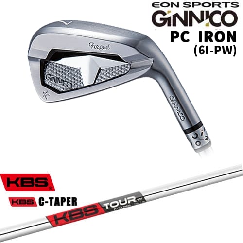 【OVDカスタム】GINNICO ジニコ PC IRON アイアン単品(5I/AW)[IR]イオンスポーツEON_SPORTS KBS C-TAPER