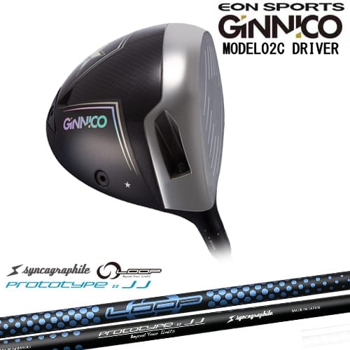 EON SPORTS - GINNICO MODEL02C DRIVER ジニコ モデル02C ドライバー[DW]イオンスポーツEON_SPORTS LOOP PROTOTYPE ：： JJ シンカグラファイト