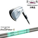 【工房カスタム】フォーティーン TB-5 FORGED 5I単品[IR]フォーティーンFOURTEEN スチールファイバーh(パラレル) SteelFiberTRUE TEMPER