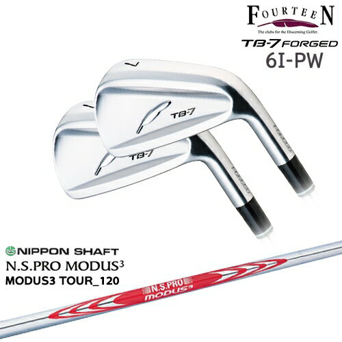 ڹ˼TB-7 FORGED  5set(6I-PW)[6P]եƥFOURTEEN N.S.PRO MODUS...