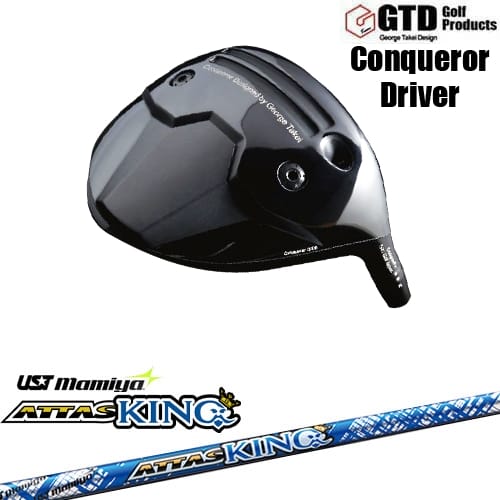 【OVDカスタム】GTD Conqueror ドライバー[DW]ジーティーディーGTD ATTAS KING アッタスキング マミヤm..