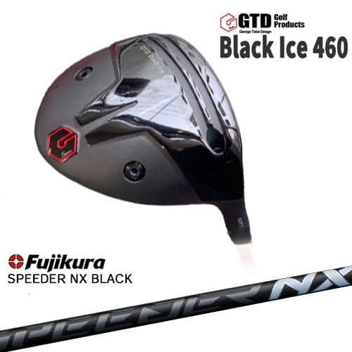 GTD GTD Black Ice 460 DRIVER George Takei Design ɥ饤С SPEEDER NX BLACK Fujikura ե