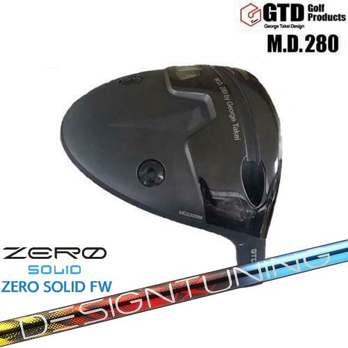 GTD M.D.280 mini DW ミニドライバー 2W[FW]Designtuning ZERO SOLID FW(ゼロ ソリッド) デザインチュ..