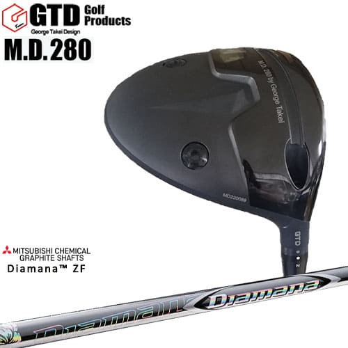 GTD M.D.280 mini DW ミニドライバー 2W[FW]Diamana_ZF/ディアマナ_ZF/三菱ケミカル/カスタムクラブ