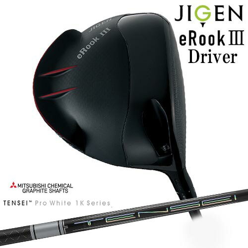 JIGEN eRookIII イールーク3 ジゲン ドライバー[DW]ジゲンJIGEN TENSEI Pro White 1K テンセイホワイト..