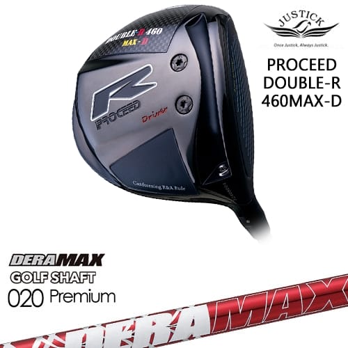 PROCEED DOUBLE-R 460 MAX-D ɥ饤С[DW]㥹ƥåJUSTICK DERA MAX GOLF SHAFT...