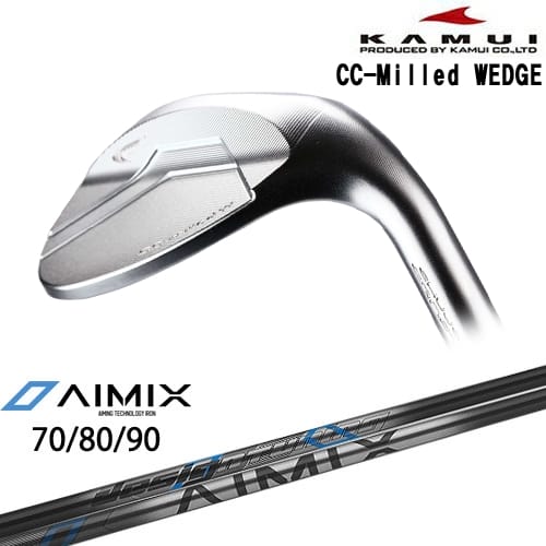 楽天カスタムクラブ工房 OVDGOLF【予約/4月末発売予定】【OVDカスタム】CC-Milled WEDGE ウェッジ[WD]カムイKAMUI AIMIX エイミング アイアン デザインチューニング