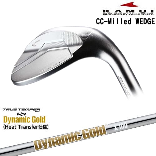 楽天カスタムクラブ工房 OVDGOLF【予約/4月末発売予定】【OVDカスタム】CC-Milled WEDGE ウェッジ[WD]カムイKAMUI DynamicGoldHT ダイナミックゴールドTRUE TEMPER