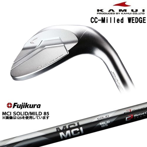 楽天カスタムクラブ工房 OVDGOLF【予約/4月末発売予定】【OVDカスタム】CC-Milled WEDGE ウェッジ[WD]カムイKAMUI MCI SOLID MILD 85 Fujikura フジクラ