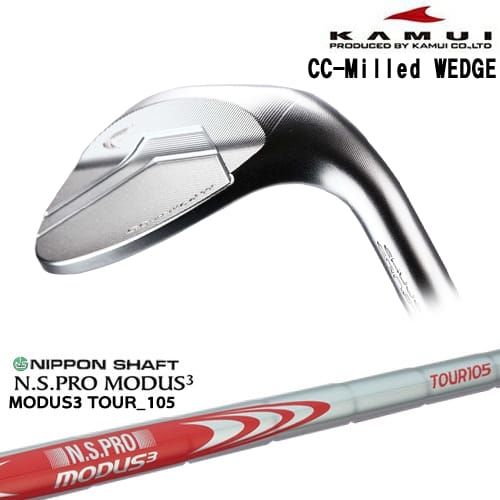 OVDCC-Milled WEDGE å[WD]।KAMUI N.S.PRO MODUS3 TOUR 105 ܥ...