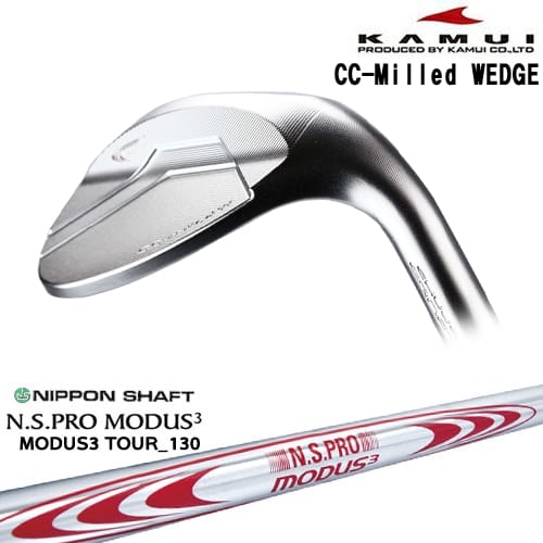 OVDCC-Milled WEDGE å[WD]।KAMUI N.S.PRO MODUS3 TOUR 130 ܥ...