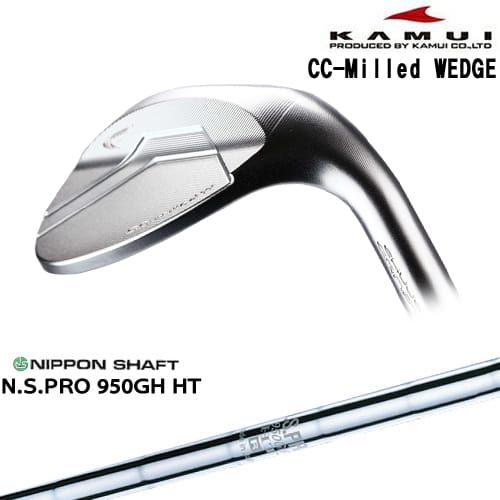 楽天カスタムクラブ工房 OVDGOLF【予約/4月末発売予定】【OVDカスタム】CC-Milled WEDGE ウェッジ[WD]カムイKAMUI N.S.PRO 950GH HT 日本シャフト