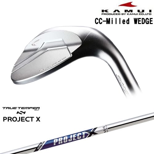 楽天カスタムクラブ工房 OVDGOLF【予約/4月末発売予定】【OVDカスタム】CC-Milled WEDGE ウェッジ[WD]カムイKAMUI PROJECT XTRUE TEMPER