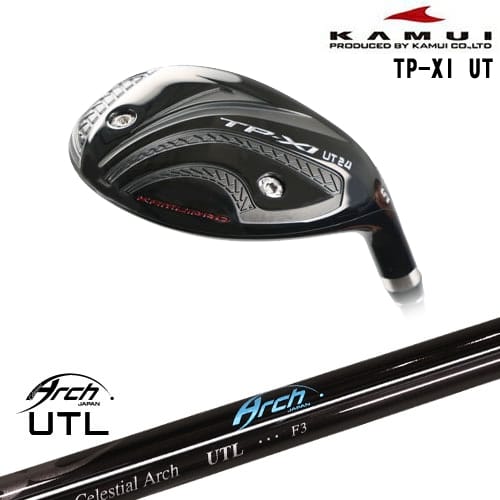 【OVDカスタム】TP-XI UT イレブン ユーティリティ[UT]カムイKAMUI For Utility UTL ARCH GOLF アーチ..