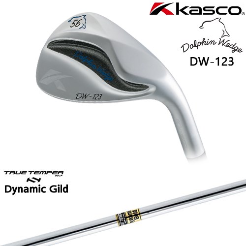 【OVDカスタム】ドルフィンウェッジ DW-123 シルバー ウェッジ [WD]キャスコKASCO DynamicGoldダイナミックゴールドTRUE TEMPER