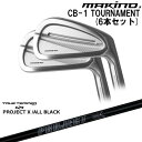 yH[JX^z CB-1 TOURNAMENT ACA6{set(5I-PW)[5P]}LmStMAKINOGOLF PROJECT X ALL BLACKTRUE TEMPERgD[ep[