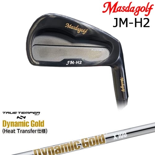 JM-H2 アイアン ブラック 単品(4I)[IR] マスダゴルフ MASDAGOLF DynamicGoldHT ダイナミックゴールドTRUE TEMPER