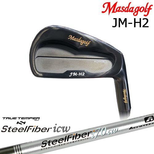 JM-H2 アイアン ブラック 単品(4I)[IR] マスダゴルフ MASDAGOLF スチールファイバーi(テーパー) SteelFiberTRUE TEMPER