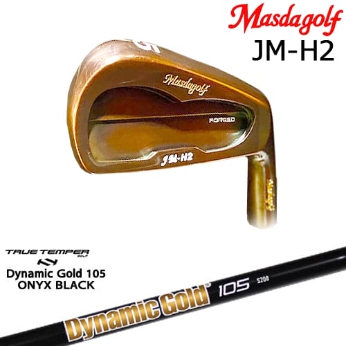 JM-H2 アイアン カッパー(銅メッキ) 単品(4I)[IR] マスダゴルフ MASDAGOLF DynamicGold105 ONYX BLACK オニキスTRUE TEMPER