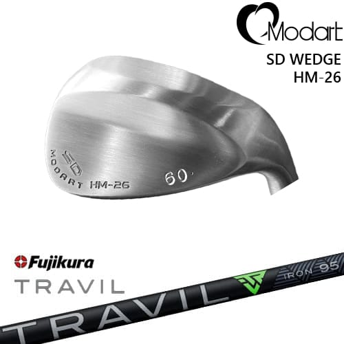【OVDカスタム】Modart SD WEDGE HM-26 ウェッジ[WD]モダートMODART TRAVIL IRON トラビルアイアン Fujikura フジクラ