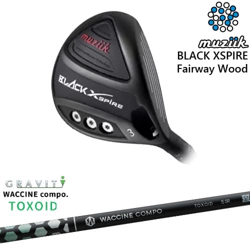 OVDBLACK XSPIRE Fairway Wood եå[FW]ॸMUZIIK 說󥳥 TOX...
