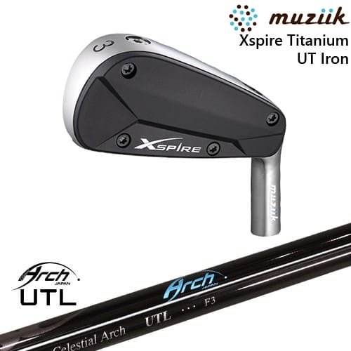 【予約/10月発売予定】【OVDカスタム】Xspire UTi アイアン型ユーティリティ[UT]ムジークMUZIIK For Ut..