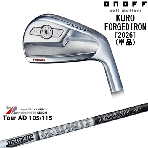 【OVDカスタム】ONOFF KURO(クロ) フォージドアイアン単品(4I/5I) 2026年モデル[IR]オノフONOFF TourAD..