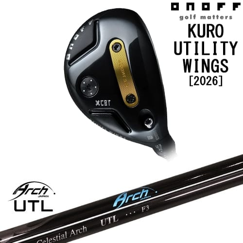 【OVDカスタム】ONOFF KURO(クロ) ユーティリティ ウイングス 2026年モデル[UT]オノフONOFF For Utilit..