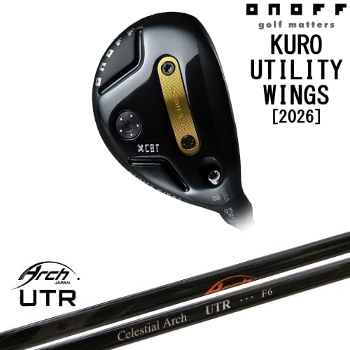 【OVDカスタム】ONOFF KURO(クロ) ユーティリティ ウイングス 2026年モデル[UT]オノフONOFF For Utilit..