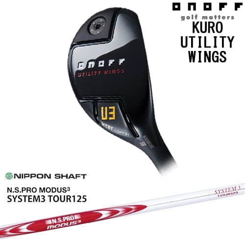 ONOFF KURO() UTILITY WINGS 桼ƥƥ 2024ǯǥ[UT]ΥONOFF N.S.PRO MODUS3 SYSTEM3 TOUR125 ܥե