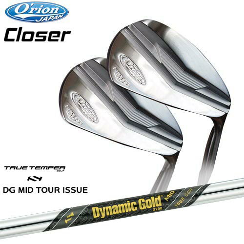 O'rion オライオン Closer Iron Dynamic Gold MID TOUR ISSUE ツアーイシュー TRUE TEMPERトゥルーテンパー 3I 4I(アイアン単品）[IR]