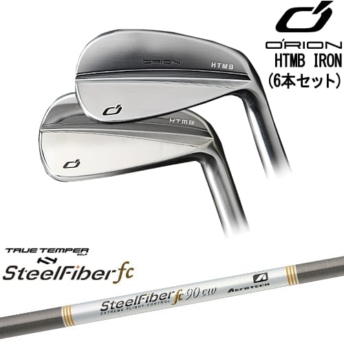 【OVDカスタム】HTMB IRON アイアン6本set(5I-PW)[5P]オライオンORION スチールファイバーfc(テーパー) SteelFiberTRUE TEMPER