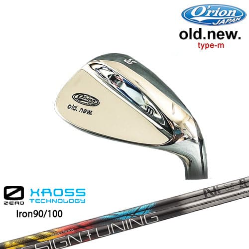 O'rion(オライオン)old.new オールドニューウェッジ type-m 特約店限定 ZERO XROSS IRON アイアン ゼロクロス デザインチューニング