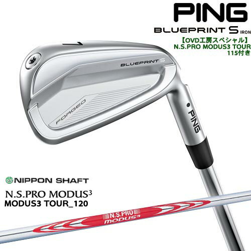 OVDGOLFꥸʥ۽ʤꥷեPING BLUEPRINT S IRON ֥롼ץȥñ(3I4I) ԥ[I...