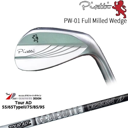 【工房カスタム】 Piretti PW-01 Full Wedge ウェッジ[WD]ピレッティPIRETTI TourAD 55 65 75 85 95 ツアーADグラファイトデザイン